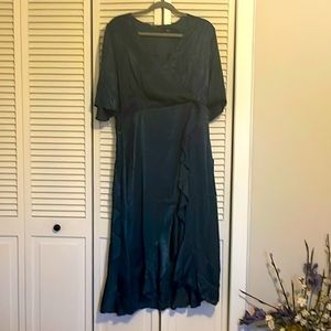 Lulus midi wrap dress